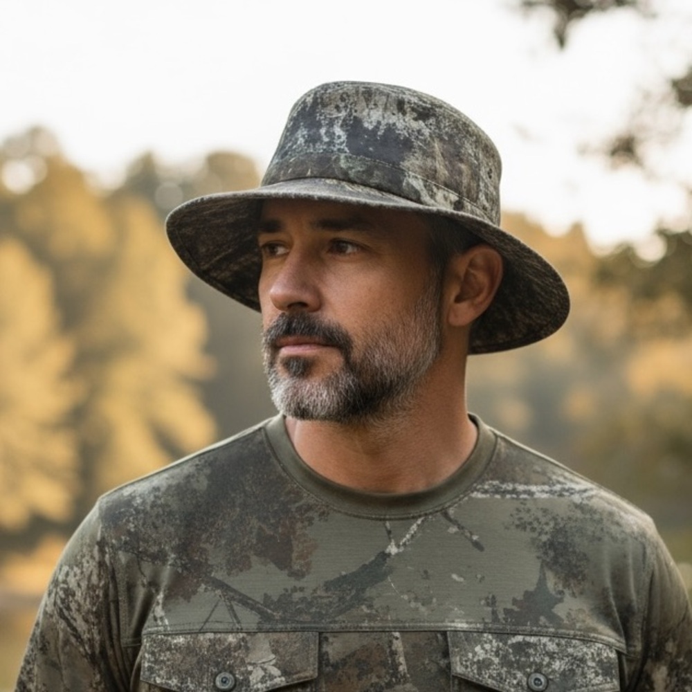 Mossy Oak Camouflage Fedora Hat